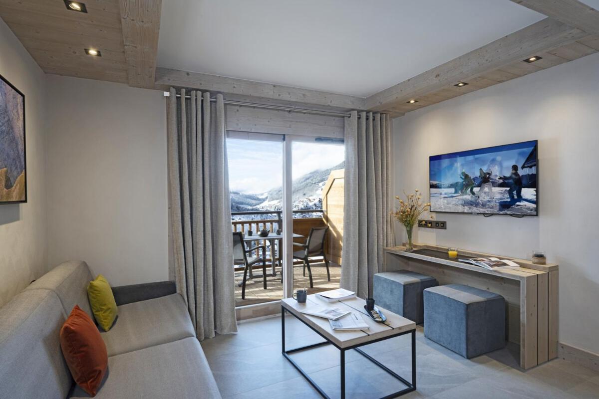Mgm Hotels & Residences - Residence Chalets De Joy Le Grand-Bornand Buitenkant foto